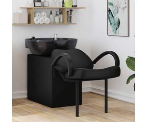 Lumanois Silla de Shampoo Manual Negro 136 x 60 x 92 cm PVC,Economía e Industria,Peluquería y cosmética,Sillas de peluquería,20.5kg-42009070