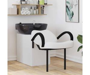 Lumanois Silla de Shampoo Manual y Negro 136 x 60 x 92 cm PVC,Economía e Industria,Peluquería y cosmética,Sillas de peluquería,20.5kg-42009071