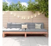 Lumanois Sofás centrales de jardín 2 uds Madera Abeto Douglas 120x80 cm,Mobiliario,Asientos de Exterior,Sofás modulares de Exterior,30kg-825721