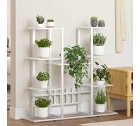 Lumanois Soporte para Flores de Hierro Blanco 94,5x25x89 cm,Casa y jardín,Jardín,Jardinería,Soportes para macetas,4.13kg-343120