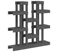 Lumanois Soporte para Plantas Madera Maciza Pino Gris 104,5x25x109,5 cm,Casa y jardín, Soportes para macetas,15.59kg-822094