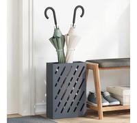 Lumanois Soporte para sombrilla Antracita 28 x 12 x 41 cm Acero,Organización y Almacenamiento,Perchas y estanterías,Paragüeros,2.75kg-868532