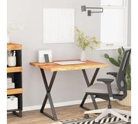 Lumanois Tablero Cuadrado Madera Maciza Acacia Borde Vivo 80x80x2,5 cm,Mobiliario,Accesorios para mesas,Tableros para mesas,15.34kg-370266