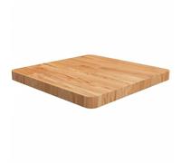 Lumanois Tablero de Mesa Cuadrada Madera Roble marrón Claro 50x50x4 cm,Mobiliario,Accesorios para mesas,Tableros para mesas,8.67kg-343059