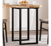 Lumanois Tablero de Mesa Redondo Madera Maciza de Acacia Ø70x4 cm,Mobiliario,Accesorios para mesas,Tableros para mesas,12.2kg-4008703