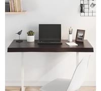 Lumanois Tablero Mesa Madera tratada Borde Vivo marrón 100x60x(2-6) cm,Mobiliario,Accesorios para mesas,Tableros para mesas,13.65kg-364021