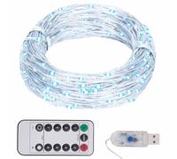 Lumanois Tira de Luces con 150 LED frío PVC 15 m,Casa y jardín,Decoración,Decoraciones Festivas y estacionales,Luces de Navidad,0.1kg-330050