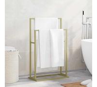 Lumanois Toallero de pie de Hierro Dorado 48x24x78,5 cm,Casa y jardín,Accesorios para el baño,Toalleros,2.13kg-343089