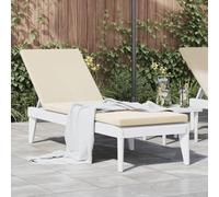 Lumanois Tumbona con cojín PP 186x60x29 cm,Mobiliario,Asientos de Exterior,Tumbonas,9.03kg-364222