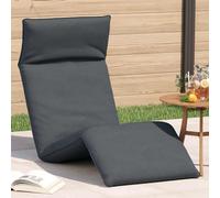 Lumanois Tumbona Plegable Antracita 175x54x8,5 cm Tejido Oxford, Mobiliario Muebles de jardín Asientos de Exterior Tumbonas, Antracita, 7.2kg