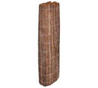 Lumanois Valla de Corteza Marrón 100 x 600 cm Corteza, Bricolaje Vallas de jardín Paneles de Vallas, Marrón, 14.3kg