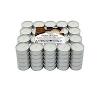Lumar Aromatic Velas de té aromáticas (Coco Pack 100 Velas)