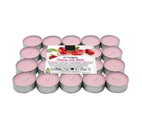 Lumar Aromatic Velas de té aromáticas (Fresa con Nata Pack 20 Velas)