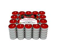 Lumar Aromatic Velas de té aromáticas (Frutos Rojos Pack 100 Velas)