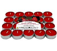 Lumar Aromatic Velas de té aromáticas (Frutos Rojos Pack 20 Velas)