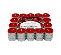Lumar Aromatic Velas de té aromáticas (Frutos Rojos Pack 60 Velas)