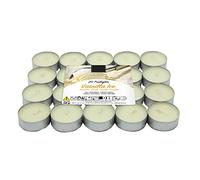Lumar Aromatic Velas de té aromáticas (Vainilla Pack 20 Velas)