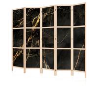 LUMASOUL Biombo Separador de Ambientes Unilateral - en Estilo Japonés - Biombos Separadores de 5 Paneles - Biombos Decorativos para Divisor Ambientes - Motivo Fondos de Pantalla y Motivos - 225x172cm