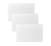 LUMASOUL Lienzo para Pintar 60x40 cm - 3 Pieza - Cuadros para Pintar Sobre Bastidor - Lienzo Vírgenes, Blancos - Ideales para Pintura Acrílica y al Óleo, así como para Bocetos y Dibujos