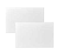 LUMASOUL Lienzo para Pintar 90x60 cm - 2 Pieza - Cuadros para Pintar Sobre Bastidor - Lienzo Vírgenes, Blancos - Ideales para Pintura Acrílica y al Óleo, así como para Bocetos y Dibujos