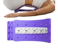 Lumbar Stretcher | Ergonomic Back Stretchers | 4 Level Adjustable Spine Stretchers Device | Multifunctional Back Stretch Board Waist Support Relaxation Fitness Equipment for Men Women Office Gym Dormi