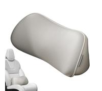Lumbar Support Pillow Ergonomic Back Cushion Non-Slip Memory Foam Design Contoured Structure Car Backrest Ideal for Driving, Long Sitting, Work Chairs, Travel Comfort, 39.5x17.5x8.5cm