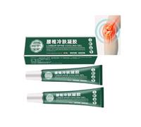 Lumbar Type Cold Compress Gel, Lumbar Spine Cooling Gel,Natural Herbal Joint Pain Relief Spray,Lumbar Cold Compress Gels for Lumbar Spine,Long Lasting Relief (2 Pcs)