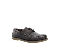 lumberjack Hombre Navigator Zapatos Barco, Marrón Oscuro, 42 EU