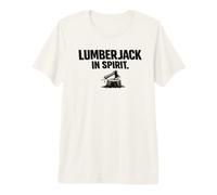 Lumberjack in Spirit de papá lanzando Hacha de leñador Camiseta Premium