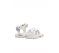Lumberjack Lara, Sandalia Niñas, White Silver, 33 EU