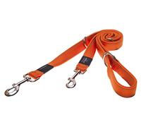 Lumberjack Nylon Multipurpose Lead - Orange Reflective 25mm X 1.6m