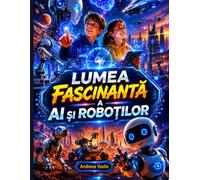 Lumea fascinantă a AI și Roboților: Ghid educativ ilustrat despre inteligența artificială, roboți și tehnologia viitorului pentru copii de 9 până la 12 ani