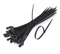 Lumeiy Bridas de Plastico para Cables Negro 200 mm x 7,6 mm,125 Piezas