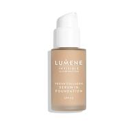 LUMENE Invisible Illumination - Base de suero tintada para iluminación | SPF 30 | Tono 04 | Enriquecido con colágeno vegano y ácido hialurónico | Hidrata, ilumina y protege | Vegano | 30 ml