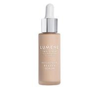 Lumene Invisible Illumination Instant Beauty Glow Serum - Maquillaje facial de cobertura transparente + suero iluminador - Infundido con algas n