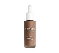 LUMENE Invisible Illumination Instant Glow Beauty Serum | Tono Deep | Maquillaje facial y sérum iluminador | Cobertura ligera y modulable | Vegano | 30 ml