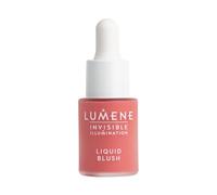 LUMENE Invisible Illumination Liquid Blush | Bright Bloom | Tez fresca y radiante | Fórmula ligera con pigmentos reflectantes de luz | Hidrata e ilumina la piel | 15 ml
