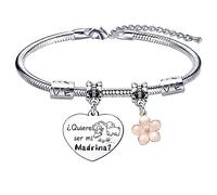 Lumengqi Regalo Madrina Pulsera para Madrina Pulseras quieres ser mi madrina?para Madrina Regalo de Cumpleaños Regalos Navidad Madrina Ideas Regalo Madrina (2)