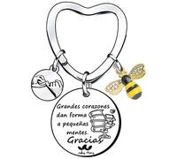 Lumengqi Regalo Profesora Llaveros Originales Regalos Profesora Regalo Profesora Infantil Regalos Originales Para Profesores Regalo Maestro Primaria Llavero Profes Regalo Profe Navidad