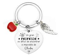 Lumengqi Regalo Profesora Llaveros Originales Regalos Profesora Regalo Profesora Infantil Regalos Originales Para Profesores Regalo Maestro Primaria Llavero Profes Regalo Profe Navidad