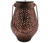 Lumi Jardin Farol Solar Decorativa H17cm DOTY Cobre, Gris, Unique