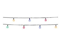 LUMI JARDIN - Guirnalda de luces solares (20 globos brillantes, LED, multicolor, 5,80 m)