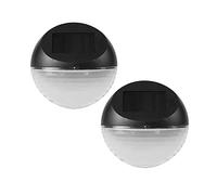 Lumi Jardin Set de 2 focos solares 100LM Slate Marrón, Gris, Unique