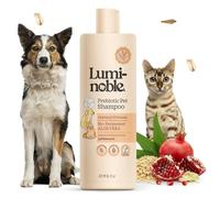 LUMI-NOBLE. Champú prebiótico para perros, hipoalergénico para pieles sensibles, formulación orgánica vegana con aloe vera fermentada, regulador del sebo y nutritivo, sin aditivos sintéticos