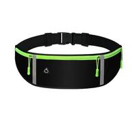 Lumi Zenva Cinturón de Correr con Correa Elástica Ajustable e Impermeable, Riñonera Resistente al Sudor con Gran Capacidad, Ideal para Correr y Actividades al Aire Libre