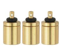 Lumi Zenva Kit de Adaptador de Gas butano 3 válvulas de llenado de Tornillo con Sistema a Prueba de Fugas, incluidos adaptadores de Boquilla de Gas para Botellas y Cartuchos, Acampar