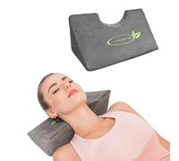 Lumia Wellness Almohada de cuña quiropráctica de tracción Cervical