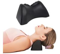 Lumia Wellness Herramienta de liberación occipital, almohada cervical para terapia pivtol y alivio de la ATM, relajante de cuello y hombros, dispositivo de tracción de estiramiento de cuello