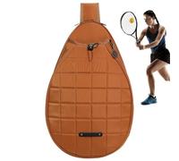 Lumibjnvs Bolsa de Raqueta de Tenis, Bolsa de Raqueta de bádminton Portátil | con Cordón Elástico Bolsas Mochilas de almacenamiento para tenis Viajes Deportes al aire libre