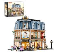 Lumibricks Brick-Art-Gallery - Juego de construcción con luz, 3400 piezas de construcción modular de esquina inspirado en obras de arte clásicas con arte 3D extraíble para amantes del arte, a partir